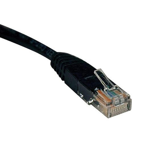 Cat5e 350mhz Molded Patch Cable (Rj45 M/M) - Black, 15-Ft.
