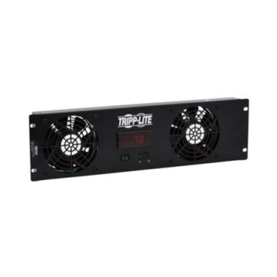 Tripp Lite Blanking Panel For 19in Racks 3U Extra-Quiet Fans Temp Sensor SRFAN3UDCTEMP