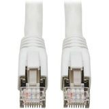 Tripp Lite Cat8 Patch Cable 25G/40G Certified Snagless M/M PoE White