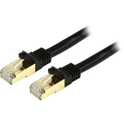 StarTech.com Cat6a Ethernet Patch Cable Shielded Black