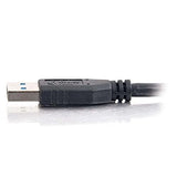 C2G 54172 USB 3.0 Cable - A Male to A Female Cable, Black (9.8 Feet, 3 Meters) 3.00 Meter