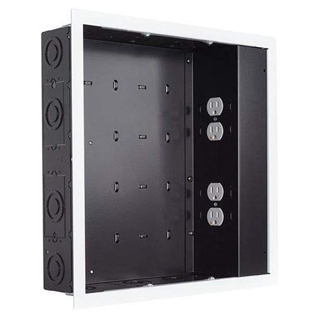 Chief Mfg.Receptacle Hardware Mount Black (PAC526FWP4)