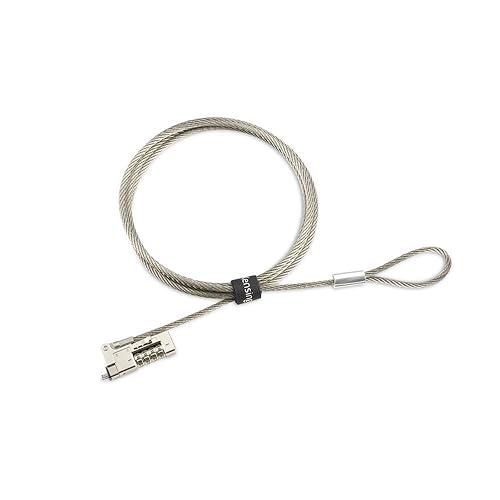 Kensington NanoSaver 2.0 EQ Combination Laptop Lock (Resettable), Computer Security Locking Cable, Compatible with HP, Lenovo and Other Nano Lock Slot Devices, Notebooks, Laptops (K65090WW)
