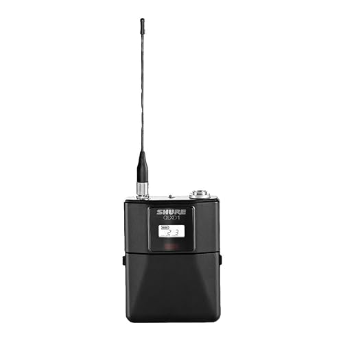 Shure QLXD1 Wireless Bodypack Transmitter (Receiver Sold Separately) - G50 Band G50 Band (470-534 MHz)