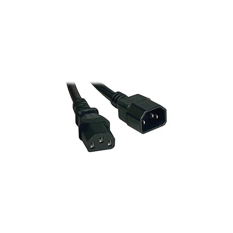 Computer Power Extension Cord 13a, 16awg (Iec-320-C14 to Iec-320-C13) 2-Ft.