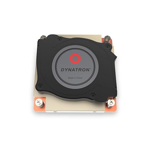 Dynatron Q7 1U Copper Vapor Chamber Heatsink with Stacked Fins for LGA 1700 Socket