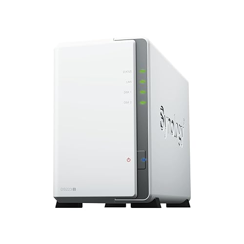 Synology DiskStation DS223J NAS/storage Server Desktop Ethernet LAN White RTD1619B