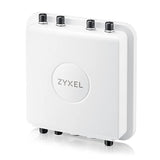Zyxel WiFi 6 AX3000 Wireless Outdoor Long Distance Access Point | External Antennas (Not Included) | Mesh and Point to Point Bridge | Cloud, App, or Direct MGMT | POE+ |1 Year Nebula Pro | WAX655E WiFi 6 | AXE5400 | Outdoor