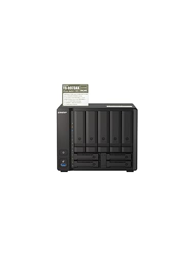 Qnap TS-h973AX-32G 9-Bay QuTS Hero NAS With 10GbE