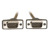 Tripp Lite P502-025-SM Low Profile VGA RGB HD15 M/M 25-Feet Coaxial Monitor Cable Black