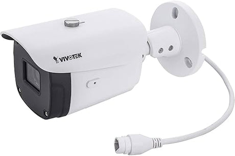 Vivotek IB9388-HT 5 Megapixel Network Camera - Bullet - 98.43 ft Night Vision - H.265, H.264, Motion JPEG - 2560 x 1920 - 4.3x Optical - CMOS - Pole Mount, Corner Mount, Junction Box Mount - TAA Compl