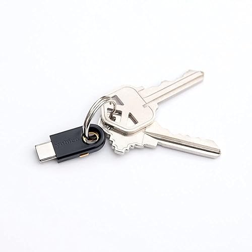 Yubico - YubiKey 5C - Two-Factor authentication (2FA) Security Key, Connect via USB-C, FIDO Certified - Protect Your Online Accounts