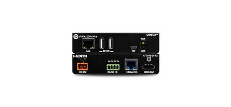 Atlona at-OME-EX-RX 4K/UHD HDMI Over HDBaseT Extender (Receiver) with USB/Control and PoE