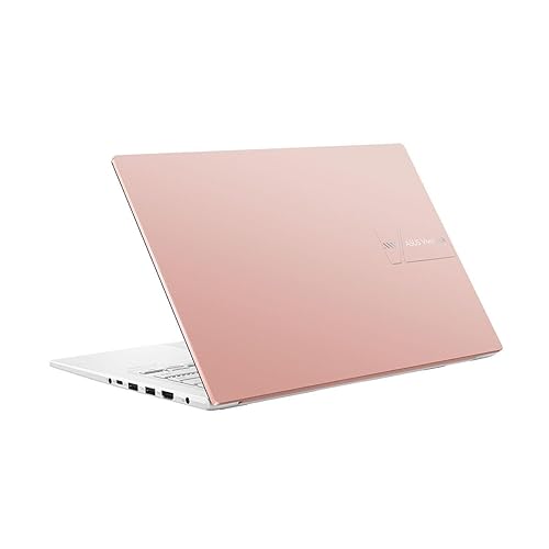 ASUS Vivobook 14 FHD Laptop Intel Core 5 120U 8GB RAM 512GB SSD with Wired Optical Mouse (Backpack, Berry Pink) Backpack Berry Pink