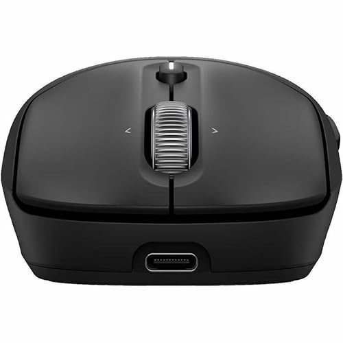 HP 705 Rechargeable Wireless Mouse (AZ7B1AA) - Wireless - Bluetooth/Radio Frequency - 2.40 GHz - Rechargeable - USB Type A - 6000 dpi - Scroll Wheel - 7 Programmable Button(s) - Symmetrical