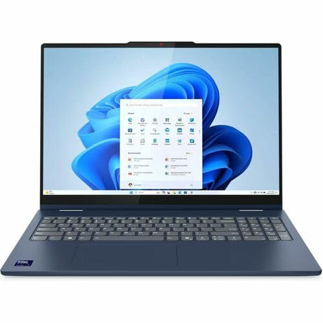 Lenovo IdeaPad 5 16IAL10 83KS001MUS 16 Touchscreen Convertible 2 in 1 Notebook - WUXGA - Intel Core Ultra 7 255U - 16 GB - 512 GB SSD - English (US) Keyboard - Cosmic Blue - Intel Chip - 1920 x 1200