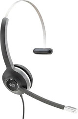CISCO Headset 531, Wired Single On-Ear Quick Disconnect with USB-C Adapter, Charcoal, 2-Year Limited Liability Warranty (CP-HS-W-531-USBC)