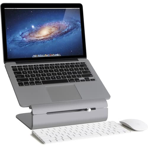 Rain Design iLevel2 Adjustable Height Laptop Stand (Patented) (Space Gray)