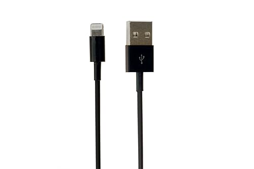 VisionTek Lightning to USB Black 1 Meter Cable - 900776