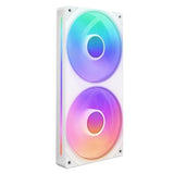 NZXT U240-240mm Hub-Mounted RGB Uni-Body Fan - Single Pack (White)