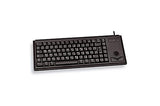 Cherry UltraSlim USB Keyboard - USB - Black