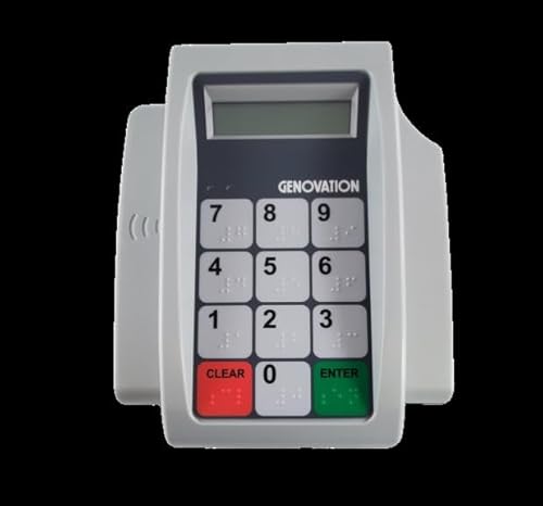 Genovation 905-K 12key Miniterm 905-k Two-tone Wrls Gray Mini Numeric Keypad Win Usb