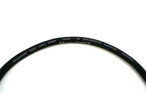 Monoprice 104769 6-Feet Premier Series XLR Female to 1/4-Inch TRS Male 16AWG Cable