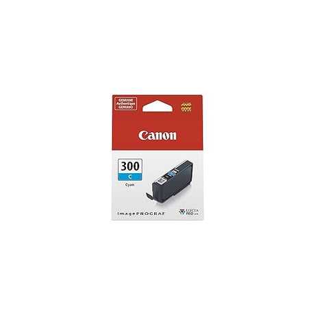 Canon PFI-300 Lucia PRO Ink, Cyan, Compatible to imagePROGRAF PRO-300 Printer