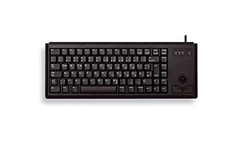 Cherry UltraSlim USB Keyboard - USB - Black