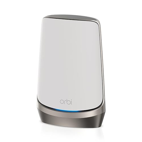 NETGEAR Orbi Quad-Band WiFi 6E Mesh Add-on Satellite (RBSE960) - Works with Orbi RBRE960, RBKE962, RBKE963, Adds Coverage Up to 3,000 sq. ft, AXE11000 (10.8Gbps)