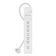 Belkin 7-Outlet Commercial Power Strip Surge Protector with 6-Foot Power Cord, 750 Joules (BE107000-06-CM) 6' 7-Outlet Power Strip