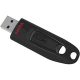 Sandisk Ultra USB Flash Drive, 256 GB, Black (SDCZ48-256G-A46)