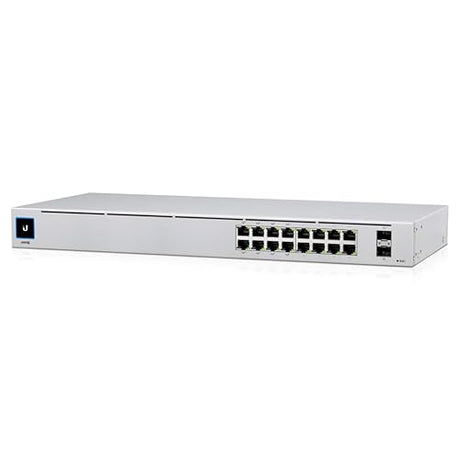 Ubiquiti Networks UniFi USW-16-POE Gen2 Configurable 16-Port Gigabit PoE Ethernet Switch with SFP