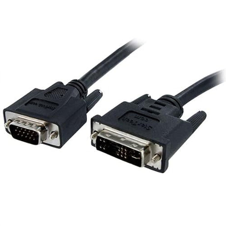 StarTech.com 3 ft DVI to VGA Display Monitor Cable - DVI to VGA connector - 3ft DVI to VGA Cable - DVI to VGA Converter (DVIVGAMM3) 3 ft / 1m