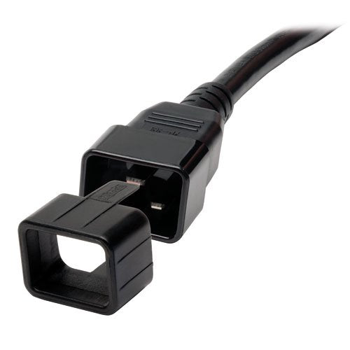 PDU Plug Lock Connector C20 Power Cord to C19 Outlet Black 100pk