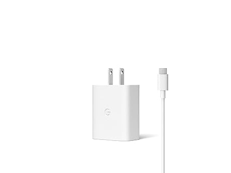 Google Wall Charger USB-C 30W w/USB-C Cable 3ft White