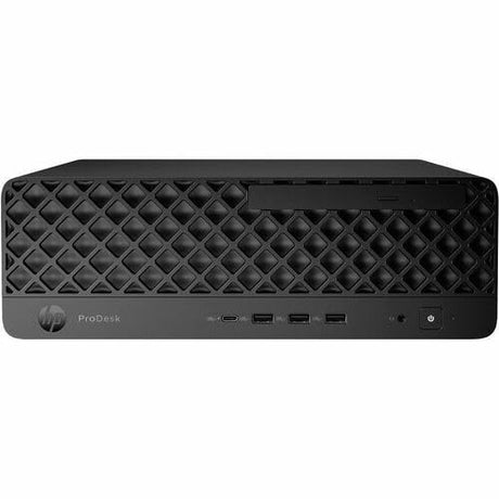 HP ProDesk 4 G1i Desktop Computer - Intel Core Ultra 7 15th Gen 265 - vPro Technology - 32 GB - 512 GB SSD - Small Form Factor - Jack Black - Smart Buy - Intel Q870 Chip - Windows 11 Pro 64-bit - Inte