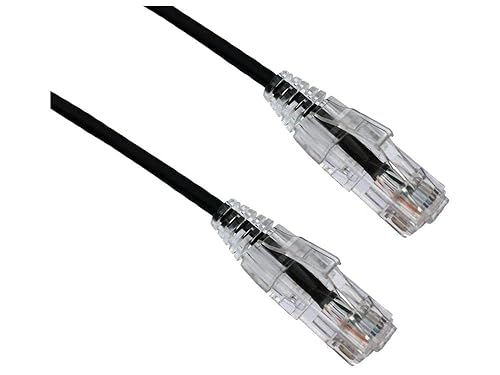 Axiom 7ft Cat6 Bendnflex Ultra-Thin Snagless Patch Cable 550MHz (Black)