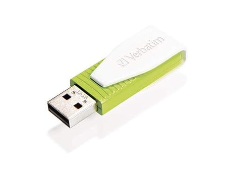 Verbatim 32GB Swivel USB Flash Drive - Eucalyptus Green 32 GB Green