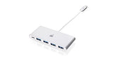 IOGEAR USB-C to 4 Port USB-A Hub with Power Delivery Pass-Thru, GUH3C4PD USB-C to 4 Port USB-A Hub w/Power Delivery Pass-Thru