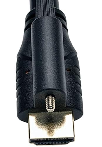 Tripp Lite P569-010-LOCK High Speed HDMI Cable with Ethernet and Locking Connector, Ultra HD 4K x 2K, 24AWG, 10'