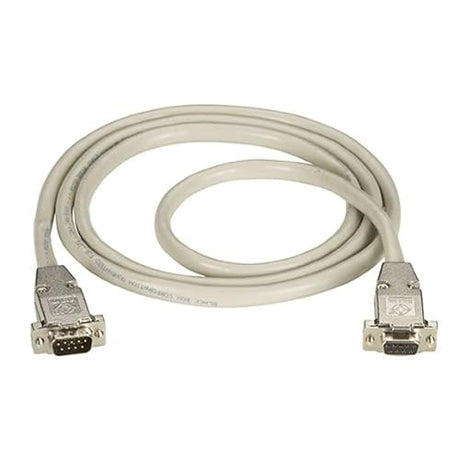 Black Box Corporation 20-FT RS232 Shielded Cable Metal Hood DB9 Male/Female