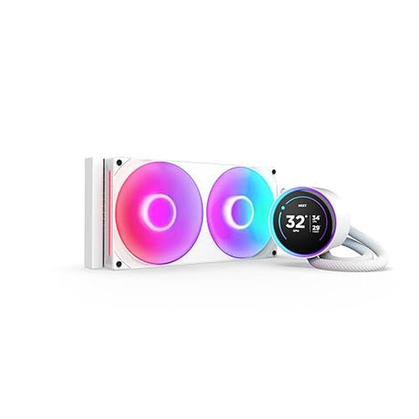 NZXT Kraken Elite v2 280mm RGB AIO CPU Liquid Cooler WT
