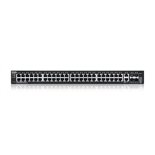 Zyxel 48-Port Gigabit Switch | Nebula Cloud Managed/L3 Access | 6X 10G Uplink (2X Copper + 4X SFP+) [XGS2220-30]