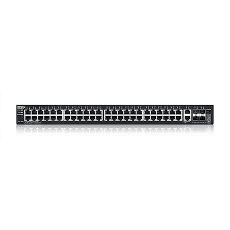 Zyxel 48-Port Gigabit Switch | Nebula Cloud Managed/L3 Access | 6X 10G Uplink (2X Copper + 4X SFP+) [XGS2220-30]