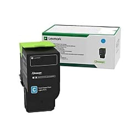 Lexmark 78C0XCG TAA-Compliant Cyan Extra High Yield Return Program Toner Cartridge Toner