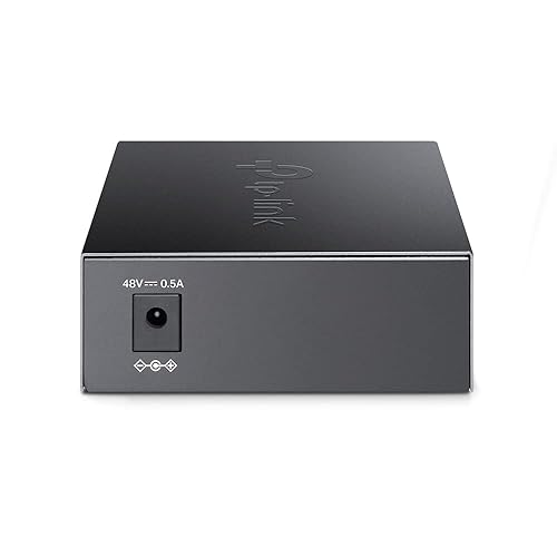 TP-Link TL-FC111PB-20 | 10/100 Mbps WDM SFP to RJ45 Fiber to Ethernet Media Converter with 1-Port PoE | 10/100 Mbps RJ45 Port to 100Base-FX Single-Mode Fiber | Extend Fiber Distance Up to 20 km