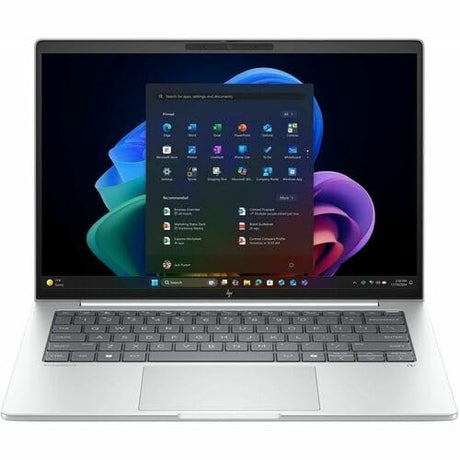 HP EliteBook 8 G1i 14 Touchscreen Notebook - WUXGA - Intel Core Ultra 5 236V - vPro Technology - 16 GB - 512 GB SSD - English Keyboard - Glacier Silver Aluminum - Intel Chip - 1920 x 1200 - Windows 1