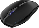 Cherry GENTIX BT Wireless Bluetooth Mouse, Multi-Device Function for up to 3 Devices, Switchable Resolution (1K/2K DPI), 7 Buttons and Scroll Wheel, Battery Operated (Black)