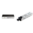 D-Link PoE+ Switch, 8 10 Port Smart Managed Layer 2+ Gigabit Ethernet & Gigabit Ethernet Optical Transceiver Multimode 1000BASE-SX SFP Module (DEM-311GT)